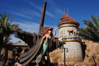 Voyage of the Little Mermaid ride