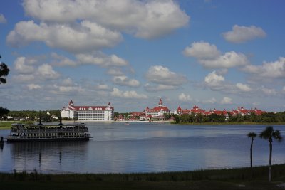 Grand Floridian and ferry