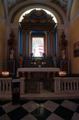 Inside La Catedral de San Juan Bautista