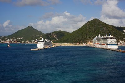 Philipsburg cruise port in St. Maarten