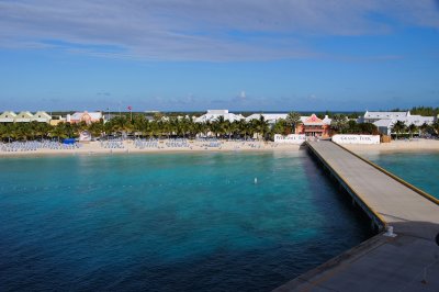 Grand Turk welcome and pier