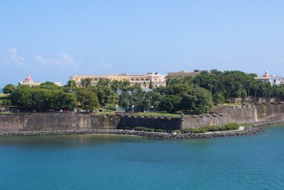 Old San Juans city walls