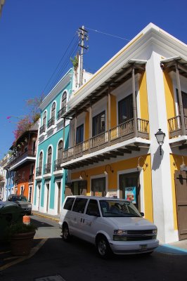 Colorful buildings of Old San Juan