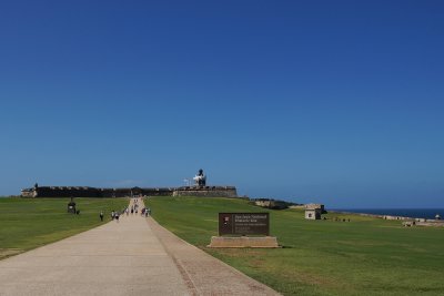 The 'killing grounds' up to El Morro