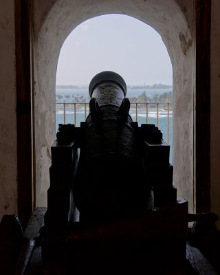 Cannon's view from El Morro