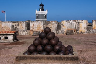 Cannonballs at El Morro