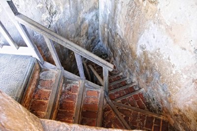 El Morro triangular staircase