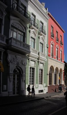 Colorful Old San Juan buildings