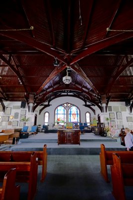 Georgetown church interior, Grand Cayman