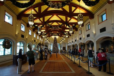 Coronado Springs Resort check in hall