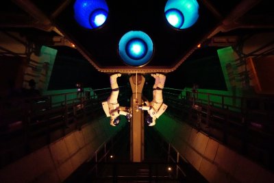 Space Mountain liftoff ramps