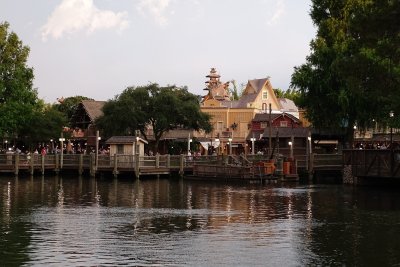 After the rain in Frontierland
