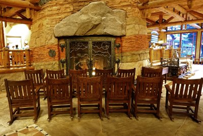 Wilderness Lodge Fireplace
