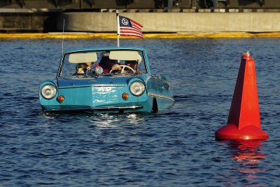Amphicar in the water