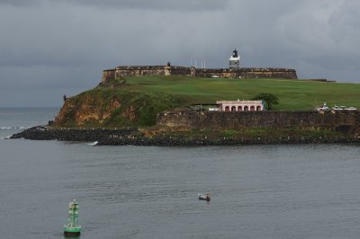 El Morro on its hill