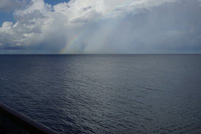 Rainbow off Grand Turk