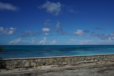 Ocean view from Cockburntown sea wall