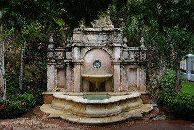 Jardin de la Princesa fountain
