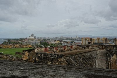 View of San Juan from San Cristobal's wall