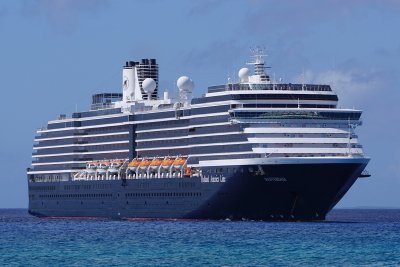 Westerdam at anchor