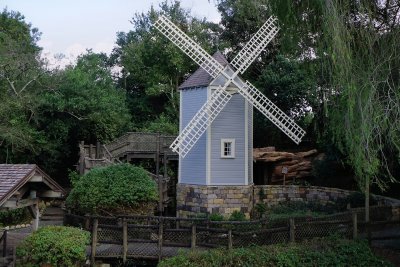 Tom Sawyer Island's windmill