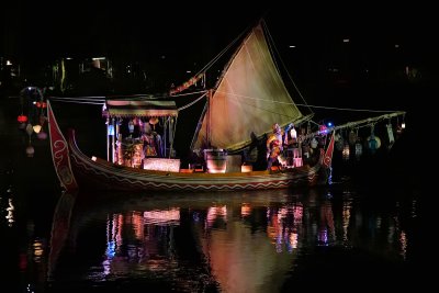 Boat in Rivers of Light