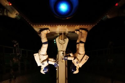 Astronauts in Space Mountain