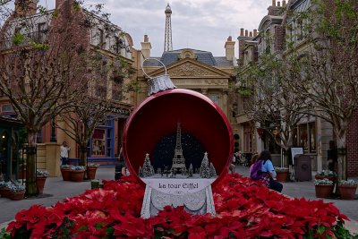 France Christmas display