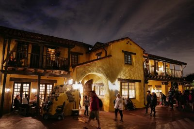 Pecos Bill at night