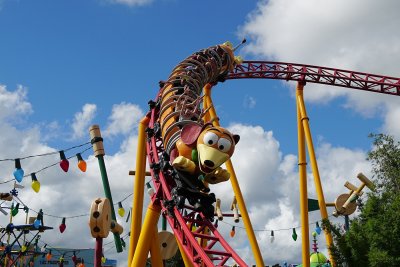 Slinky Dog Dash in Toy Story Land