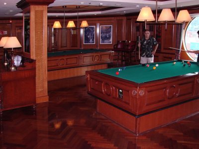 Radiance of the Seas Billiard Room