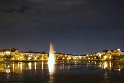 Saratoga Springs Resort by Night