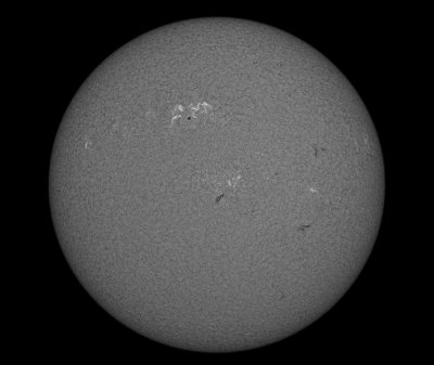Solar Disc 25 February 2017