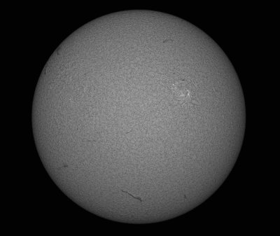 Solar Disc 17 April 2017