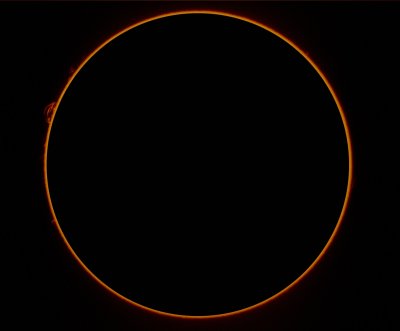 Solar Rim Disc 17 April 2017