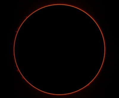 Solar Rim Disc 23 April 2017