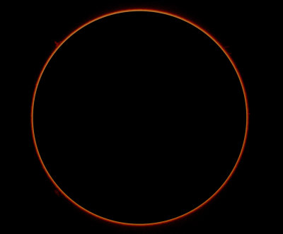 Solar Prom Ring Disc 7 May 2017