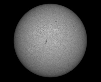 Solar Disc 22 May 2017