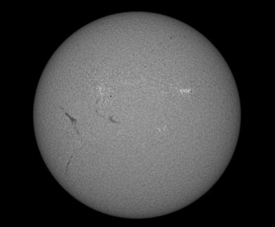 Solar Disc 18 June 2017