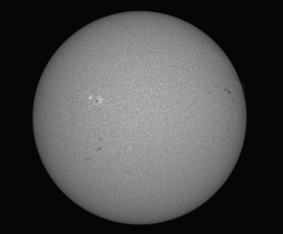 Solar Disc 25 June 2017
