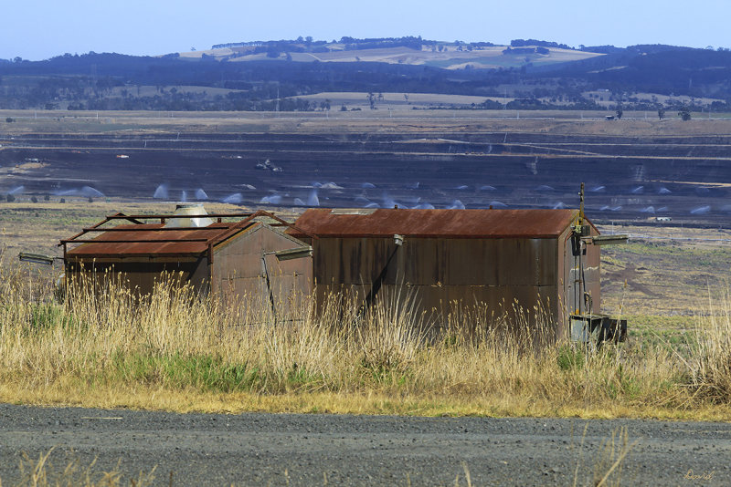 Open cut coal mine