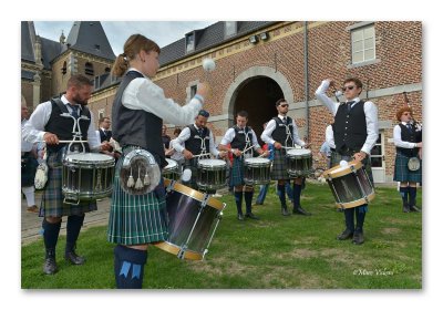 Antwerp District and Pipe Band