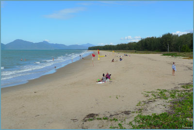 The quiet beach