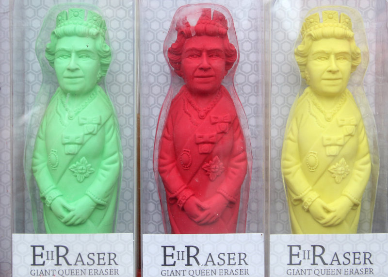 Three Royal Erasers