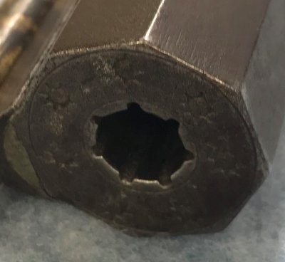 Interesting Stamped Muzzle Detail