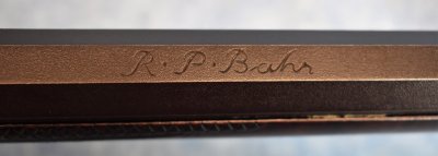 Rudolf P. Bahr Signature 