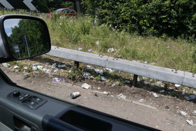 Not all drivers appreciate the beauty of English roads.