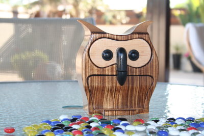 bandsaw box owl