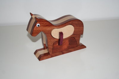 horse bandsaw box