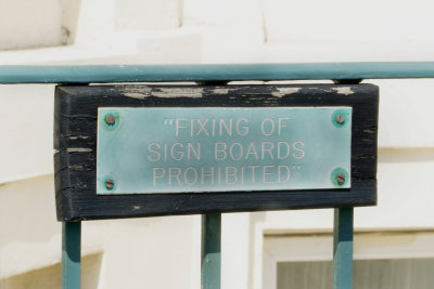 A Sign Board.